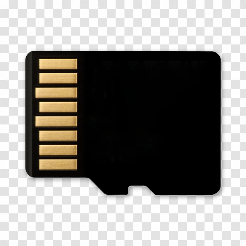 MicroSDHC Secure Digital Flash Memory Cards - Computer Data Storage - Card Images Transparent PNG