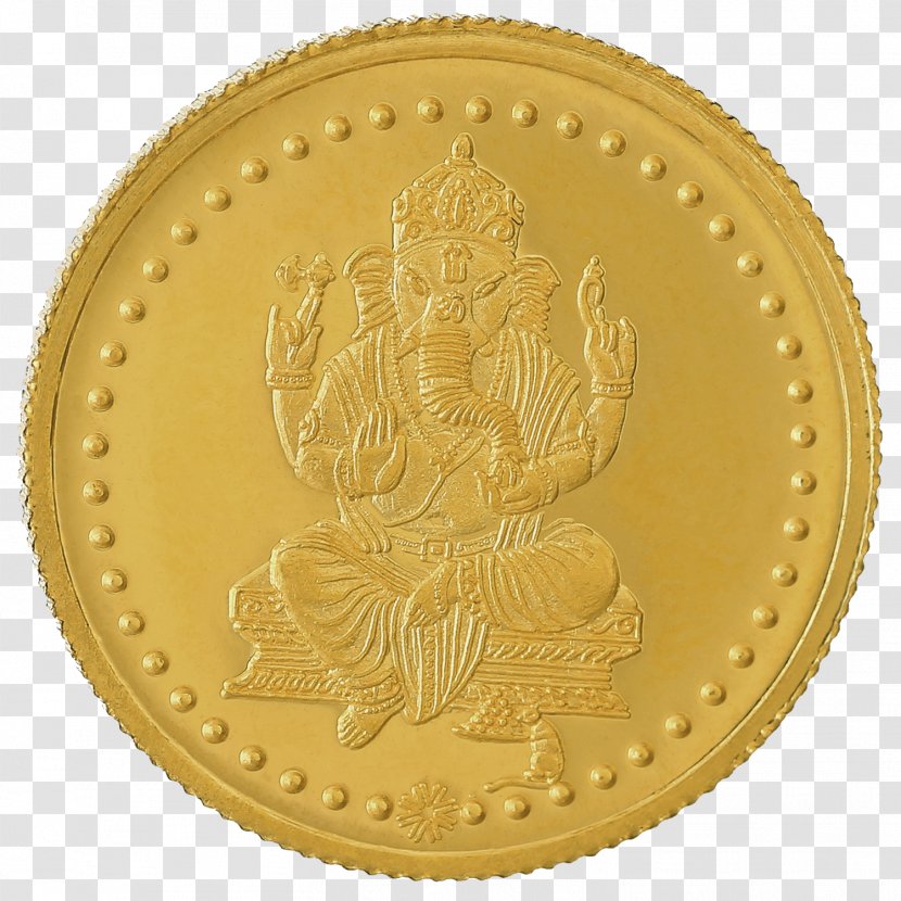 Gold Coin Numismatics Silver - Lakshmi Transparent PNG