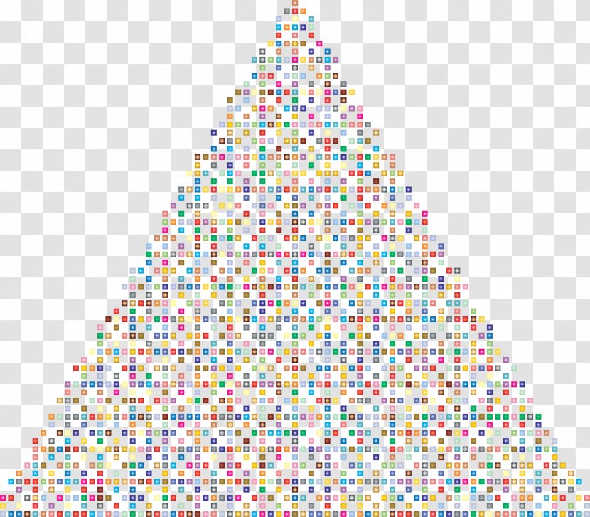 Christmas Tree Ornament Clip Art - Simple Lines Creative Style Transparent PNG