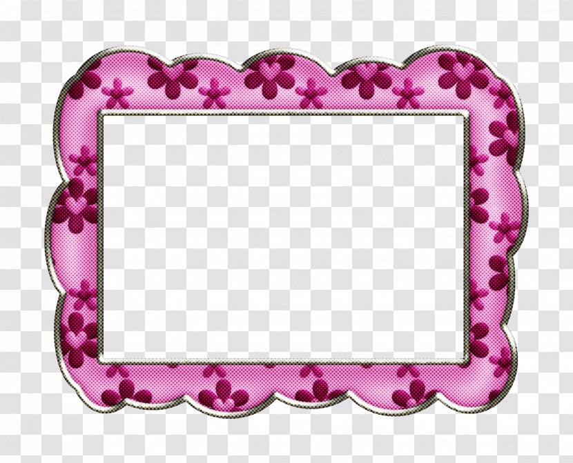 Pink Background Frame - Picture Frames - Magenta Violet Transparent PNG