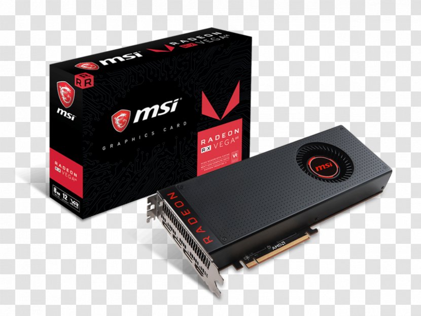 Graphics Cards & Video Adapters AMD Radeon RX Vega 64 500 Series - Multimedia - Amd Rx Transparent PNG