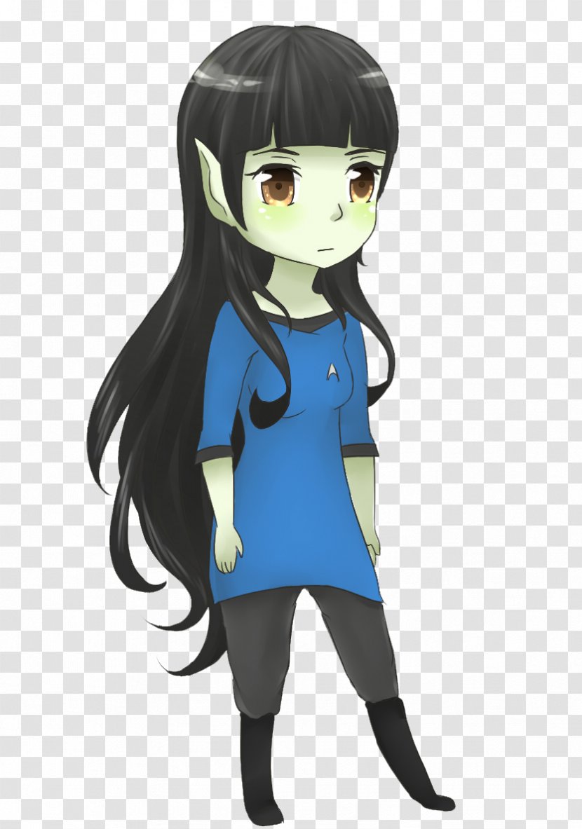 Spock Drawing Star Trek Fan Art - Tree - Woman Transparent PNG