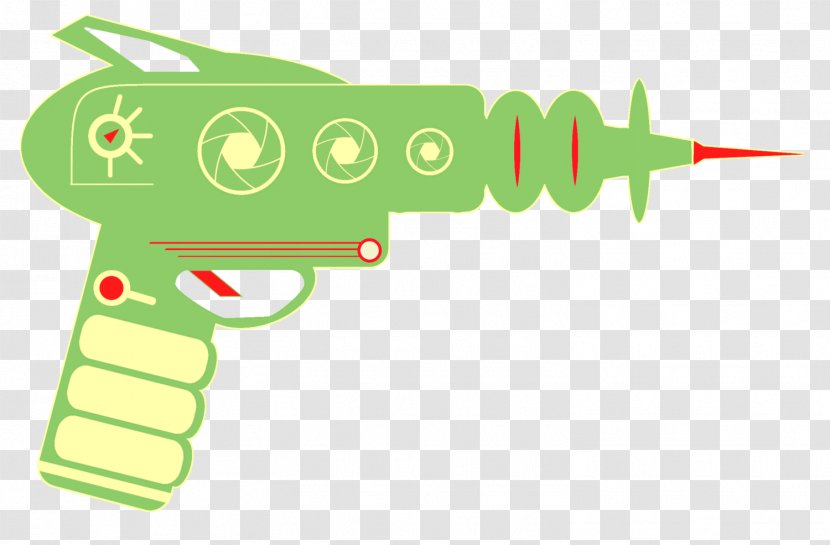 Raygun Weapon Clip Art - Laser - Gun Transparent PNG