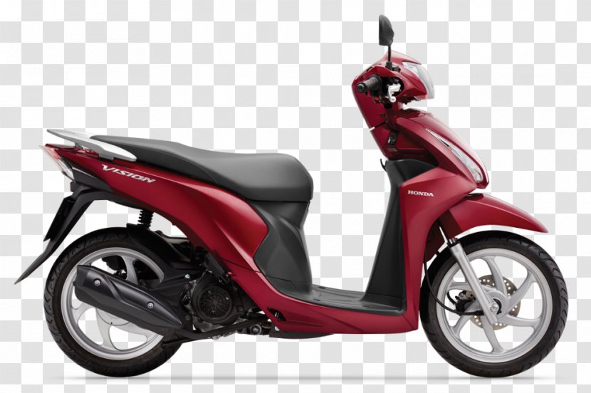 Honda Vision Motorcycle Dio Vietnam - Motorized Scooter - 70 Cc Transparent PNG