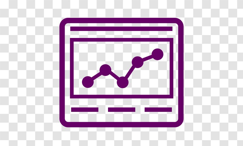 Line Chart Bar Diagram Graph Of A Function - Purple - Symbol Transparent PNG