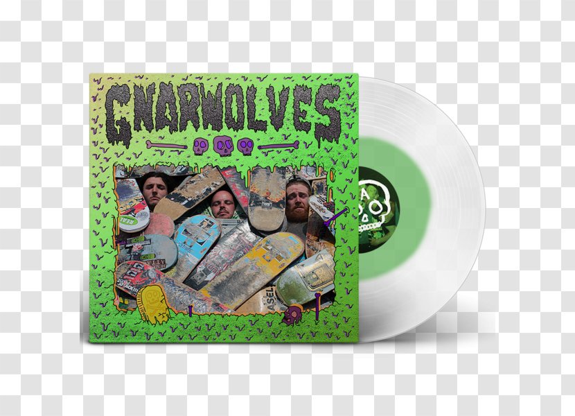 Brighton Gnarwolves Phonograph Record Punk Rock LP - Clothing Distro Transparent PNG