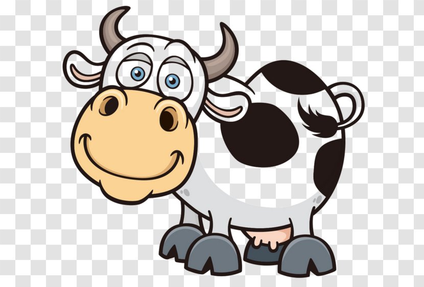 Cattle Cartoon - Like Mammal - Vache Transparent PNG