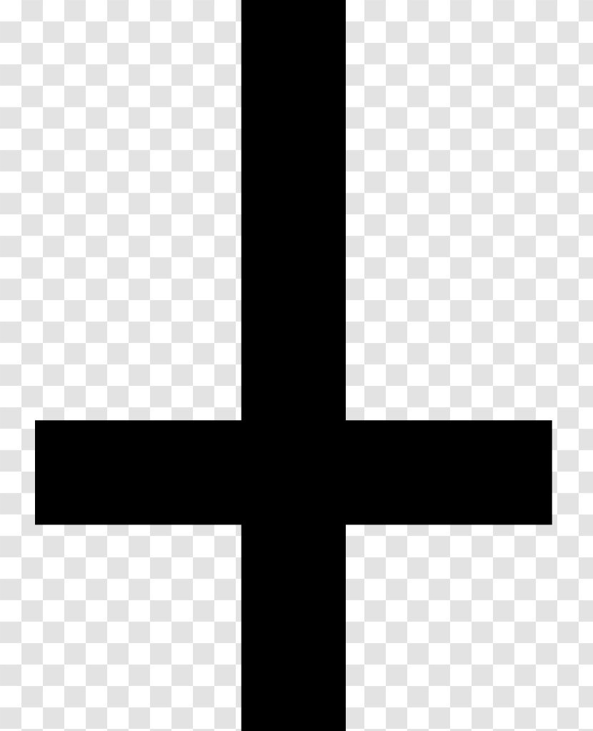 Cross Of Saint Peter Acts Christian Variants - Symbolism Transparent PNG