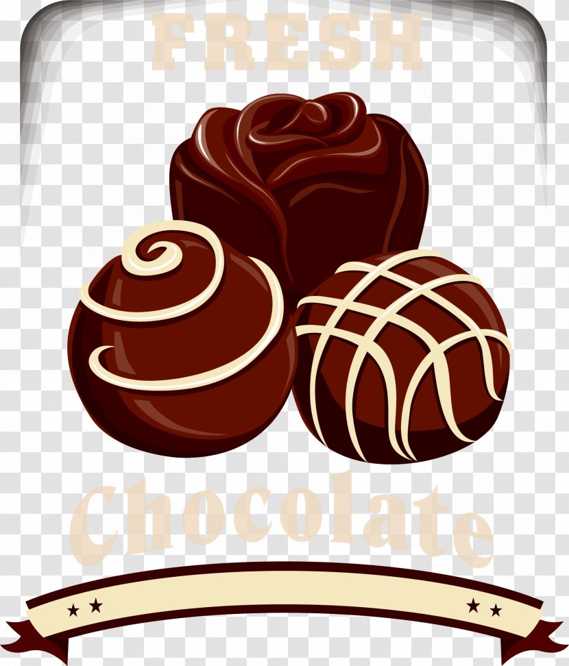 Bonbon Cartoon Brown Chocolate Clip Art - Cuisine Transparent PNG