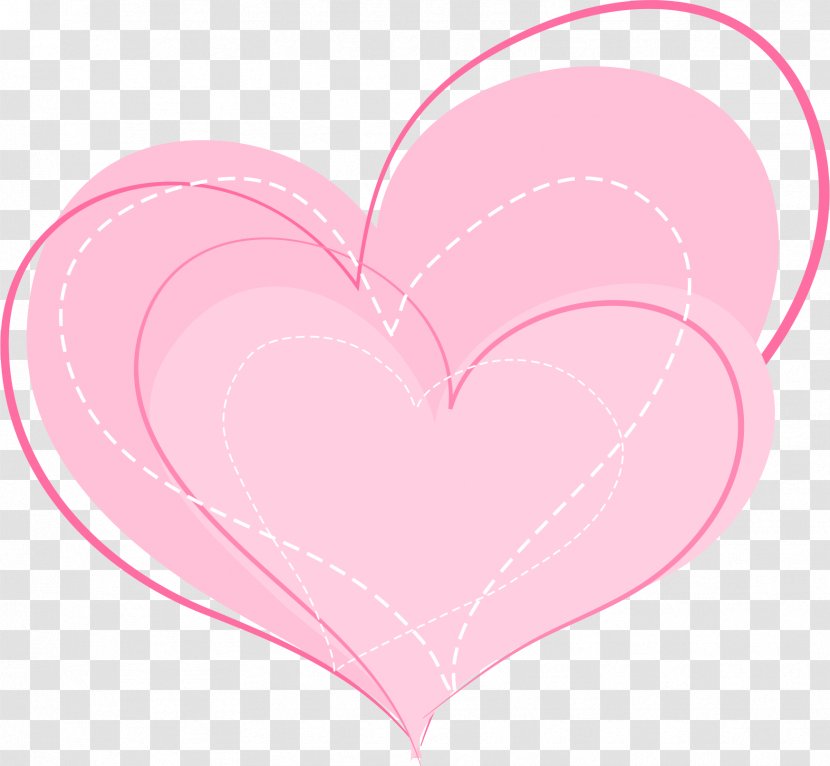 Heart Pink Valentine's Day Font - Tree - Love Transparent PNG