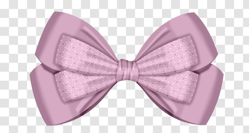 Bow Tie Pink Ribbon Shoelace Knot - Butterfly Loop Transparent PNG