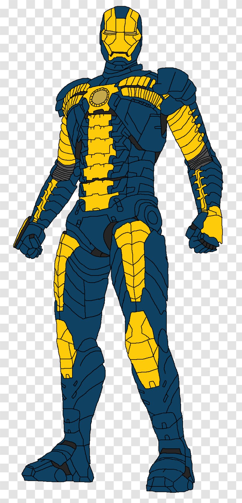 Costume Design Superhero Cartoon - Yellow - Blue Angels Transparent PNG