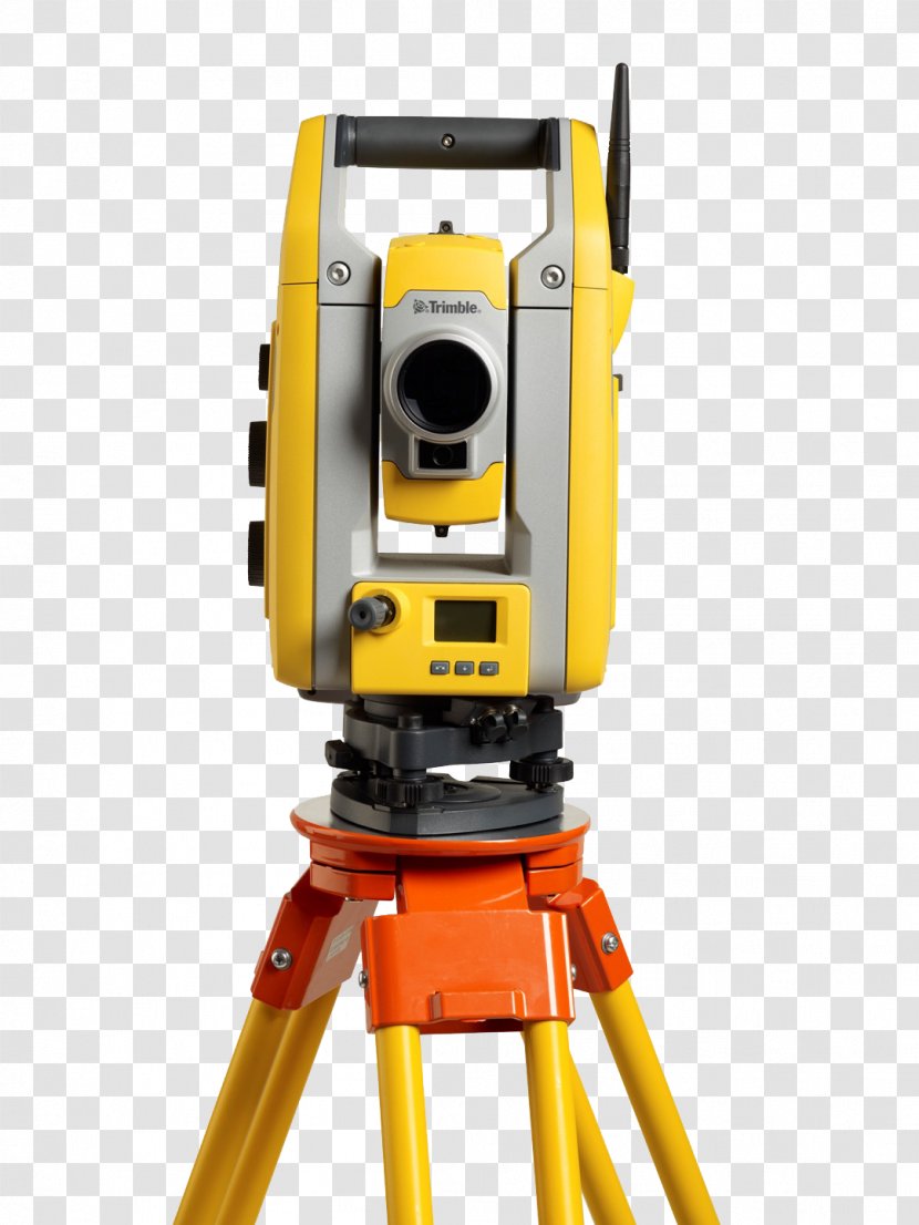 Total Station Samsung Galaxy S9 Trimble Inc. Surveyor Architectural Engineering - Hardware - Yellow Transparent PNG