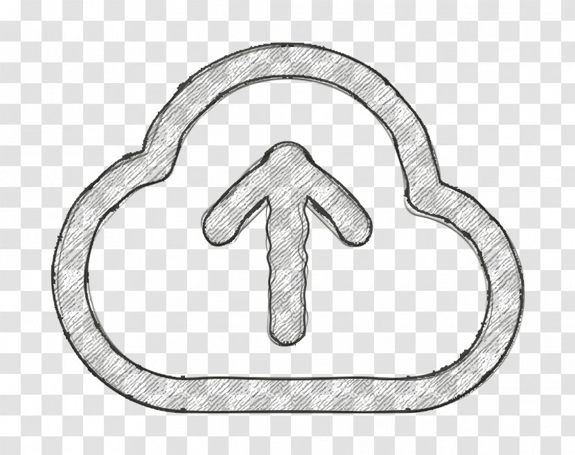 Cloud Icon Computing Data - Finger - Symbol Transparent PNG