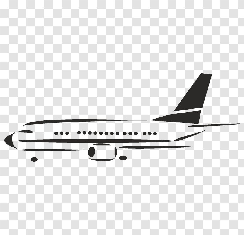 Boeing 767 757 737 C-40 Clipper Airbus - Jet Aircraft - Aviation Transparent PNG