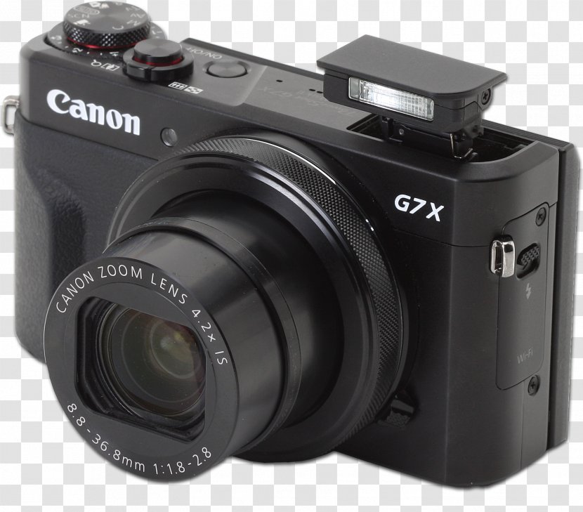 Digital SLR Canon PowerShot G7 X G9 Camera Lens - Powershot Transparent PNG