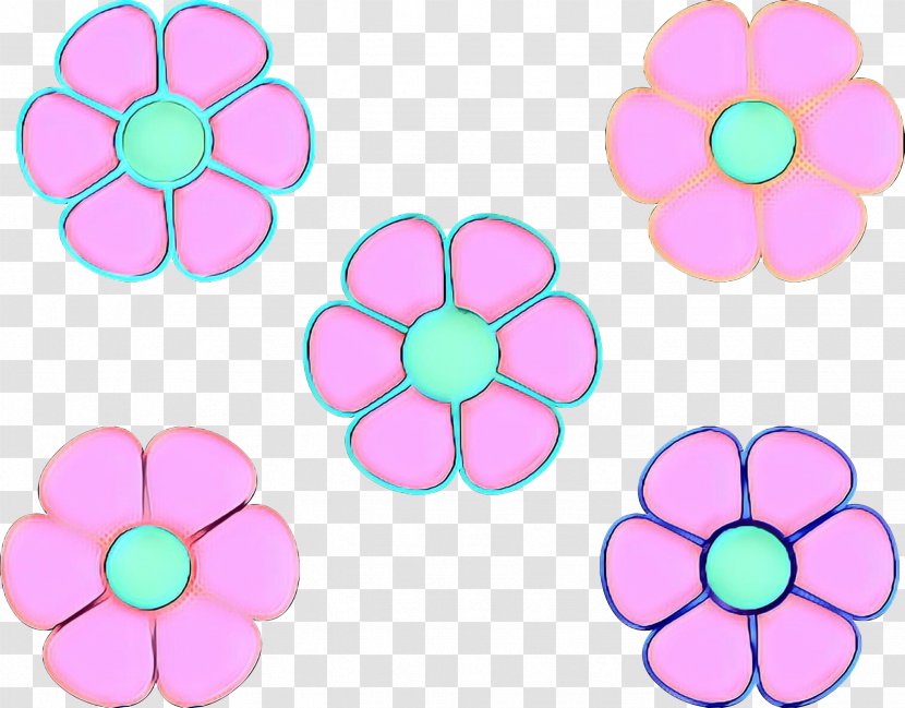 Pink Flower Cartoon - Kohls - Petal Transparent PNG