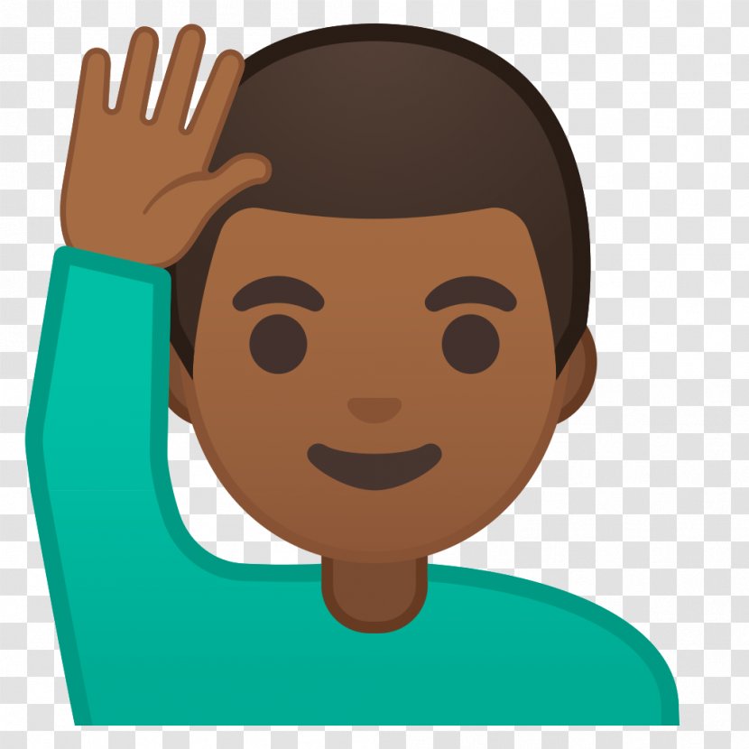 Apple Color Emoji Man Zero-width Joiner World Day - Forehead Transparent PNG