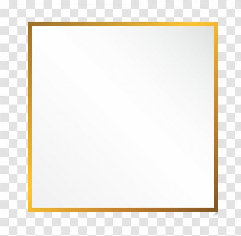 Line Picture Frames Angle Pattern Font - Area - Yellow Transparent PNG