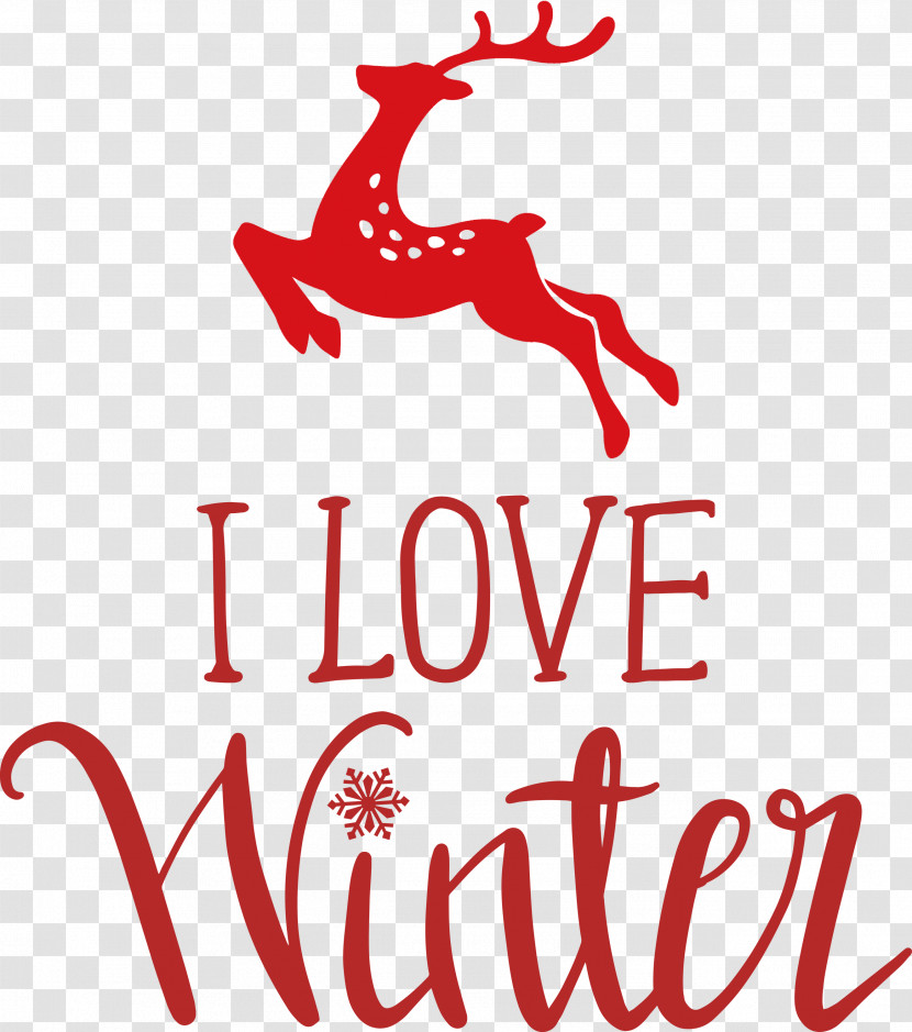 I Love Winter Winter Transparent PNG