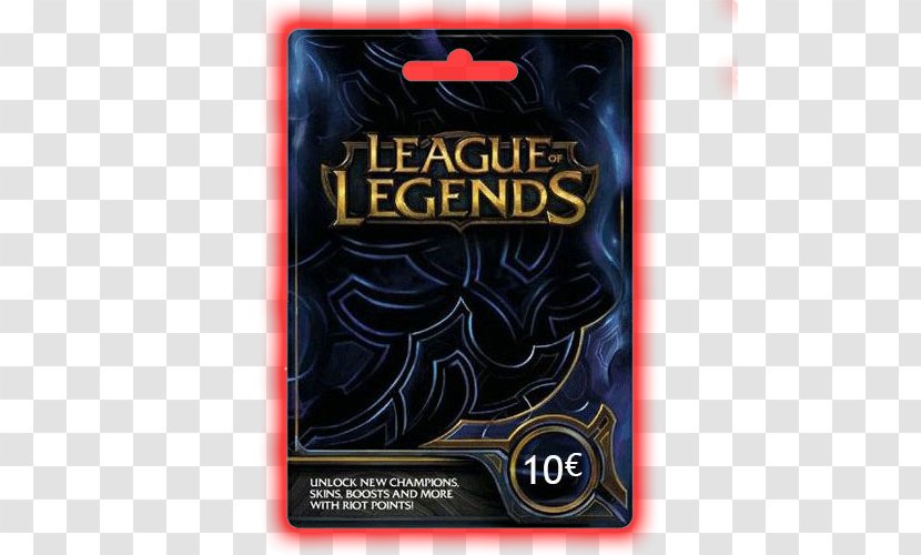League Of Legends Gift Card Riot Games Video Game Playing Transparent PNG