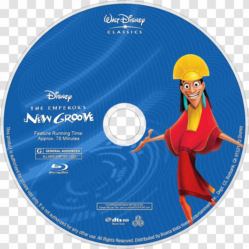 Compact Disc Blu-ray Gideon Grey Lt. Judy Hopps Jim Dear - Dvd - Emperors New Groove Transparent PNG