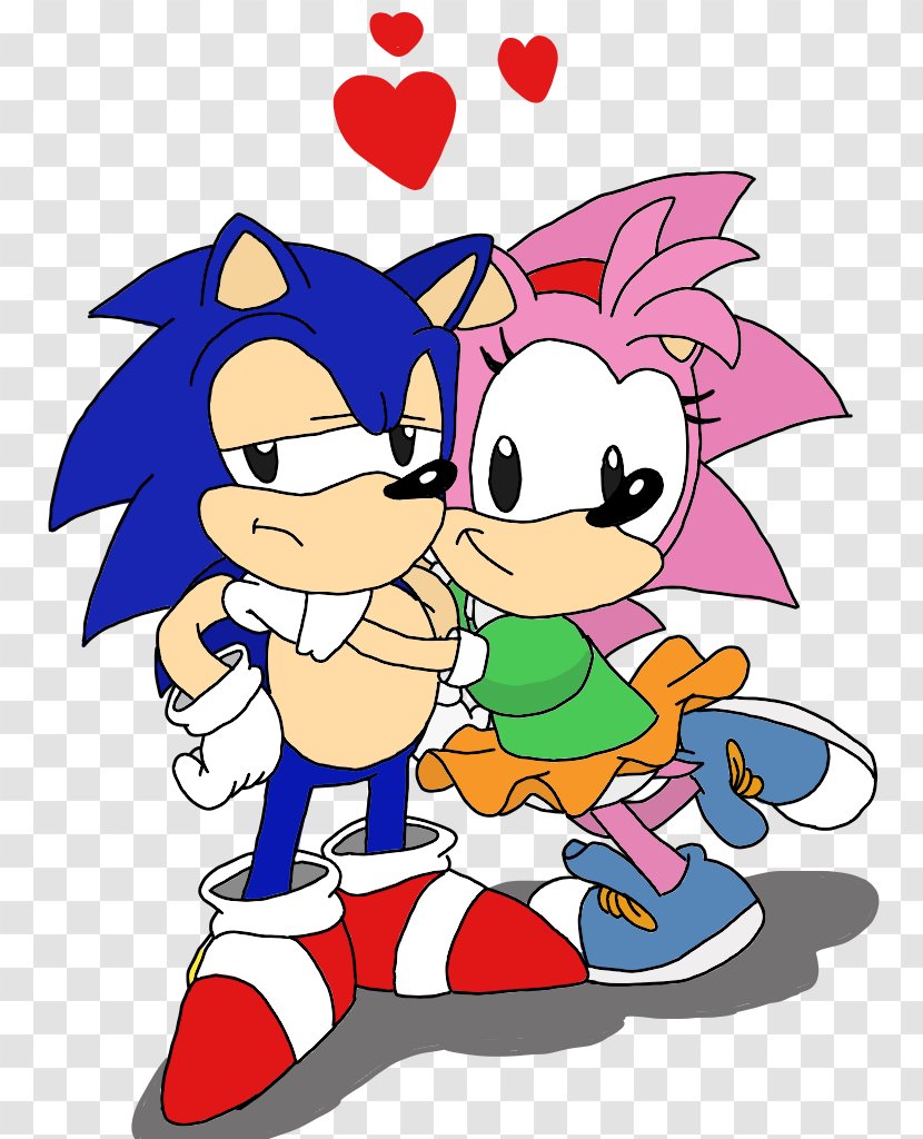 Sonic & Sega All-Stars Racing Knuckles Amy Rose The Hedgehog CD - Cartoon - Goodbye Transparent PNG