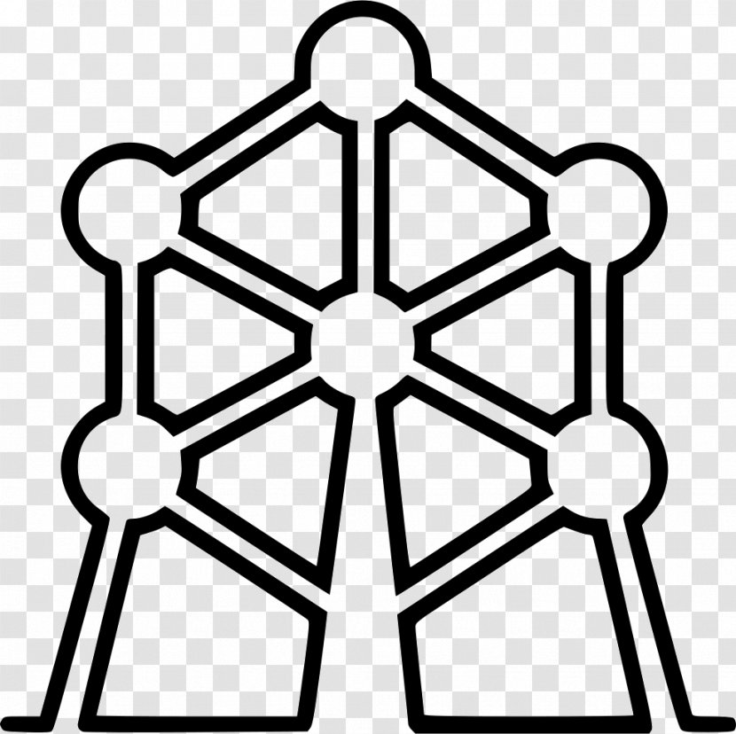 Atomium Expo 58 Monument - Brussels - Area Transparent PNG