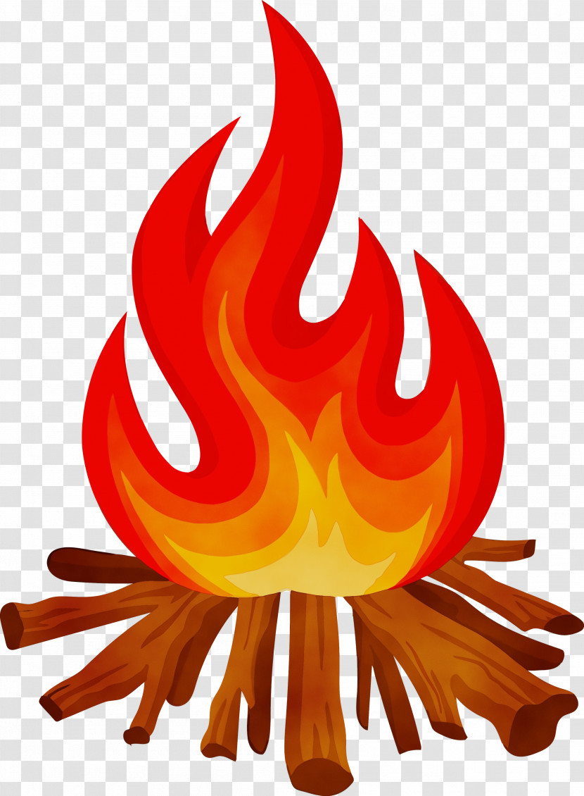 Flame Fire Symbol Logo Transparent PNG
