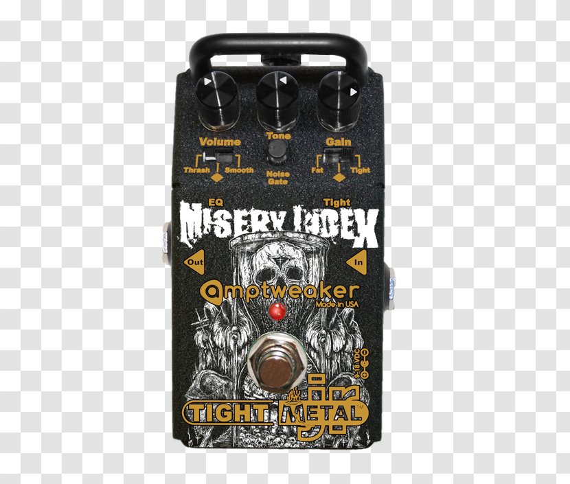 Guitar Amplifier Effects Processors & Pedals Misery Index Distortion Transparent PNG
