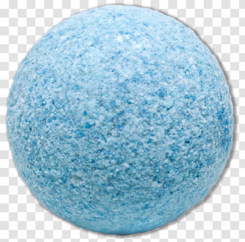 Bath Bomb Almond Oil Grape Seed Soap - Sodium Bicarbonate - Powder Blue Transparent PNG