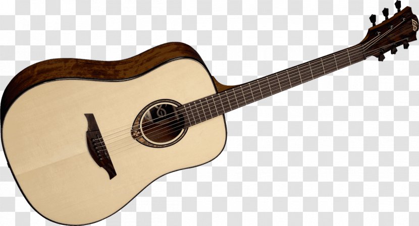 Lag Steel-string Acoustic Guitar Acoustic-electric - Heart Transparent PNG