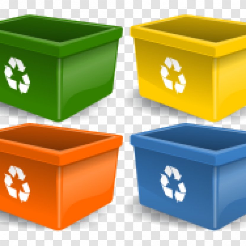 Recycling Bin Rubbish Bins & Waste Paper Baskets Clip Art - Plastic - Recycle Transparent PNG