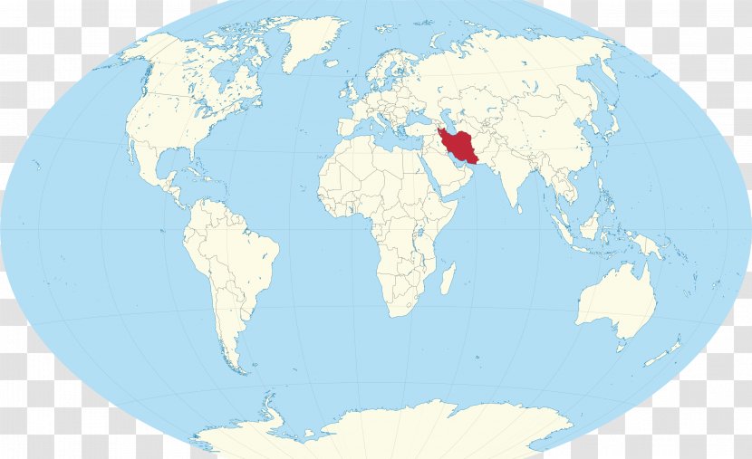 Tehran World Map Globe - Mapa Polityczna - Iran Transparent PNG