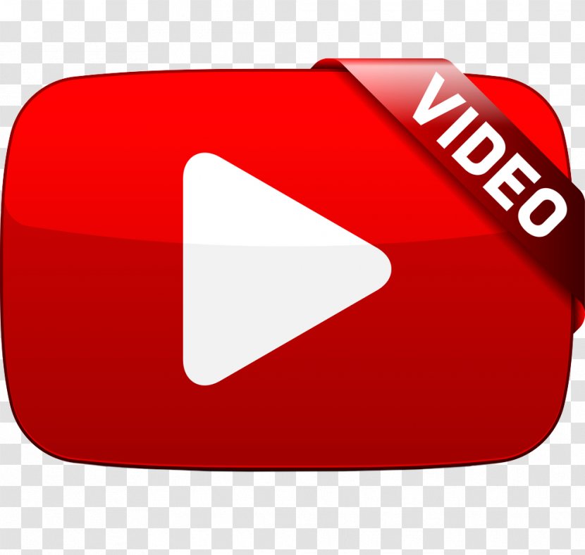 YouTube Play Button Clip Art - Video Player - Subscribe Transparent PNG