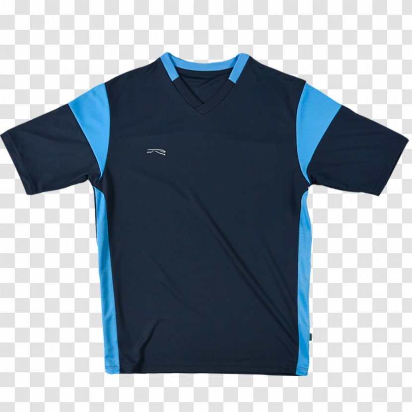 T-shirt Clothing Polo Shirt Uniform Sleeve - Electric Blue - Manchester City Transparent PNG