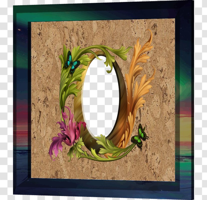 Picture Frames Flower - Mirror - Corcho Transparent PNG