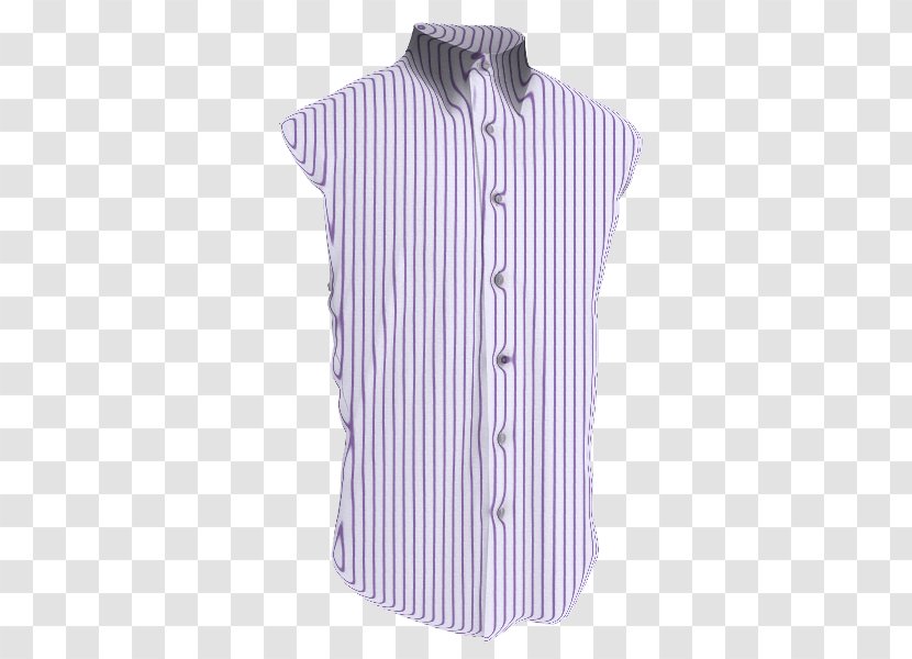 Blouse Dress Shirt Sleeveless Collar Transparent PNG