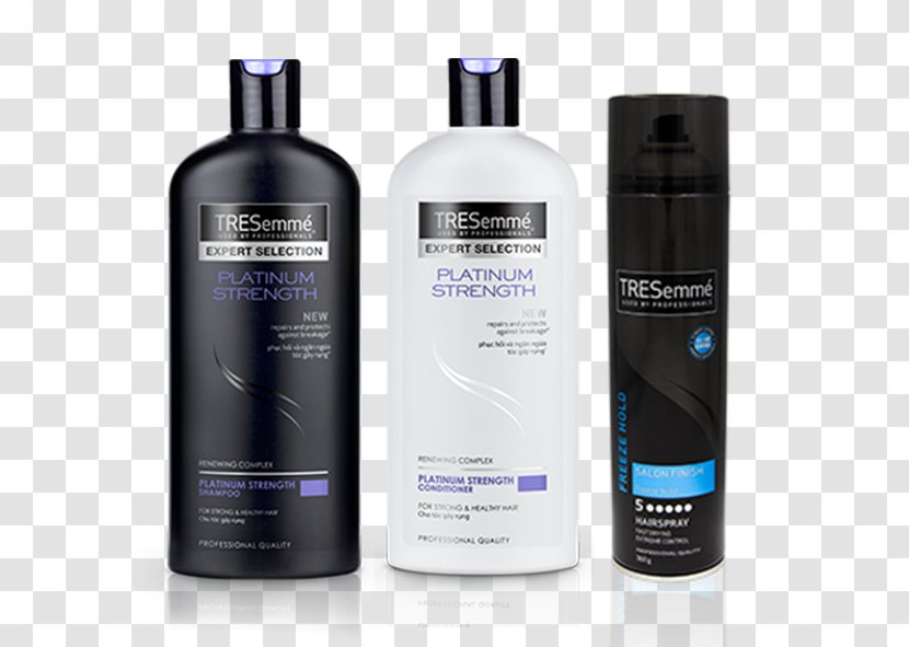 TRESemmé Keratin Smooth Shampoo + Conditioner Hair Care Spray Transparent PNG