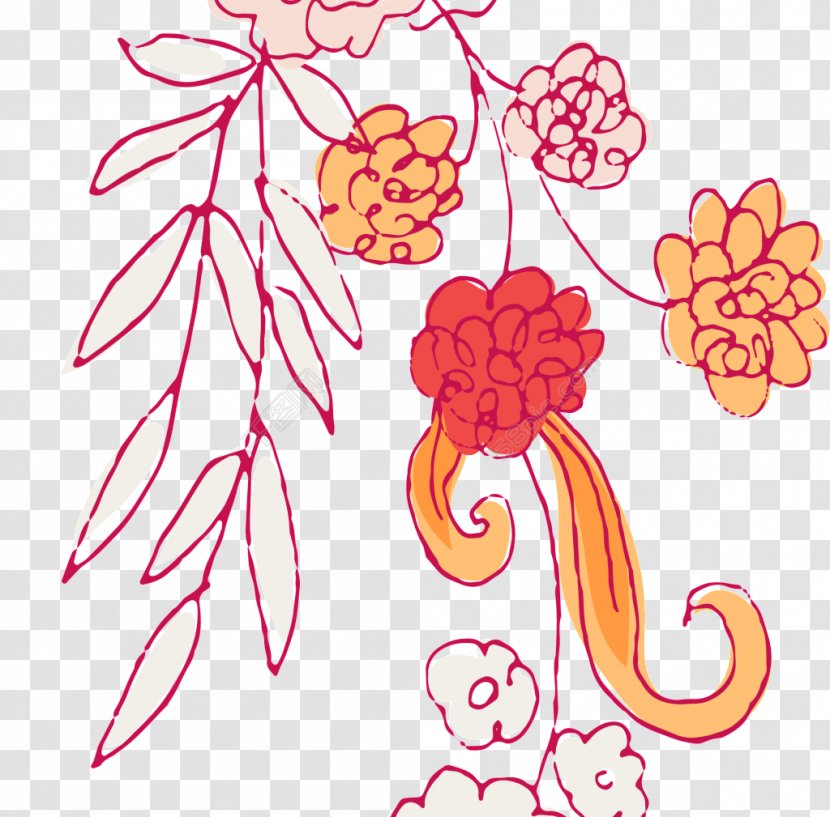 Floral Design Graphic Illustration Image - Visual Arts Transparent PNG