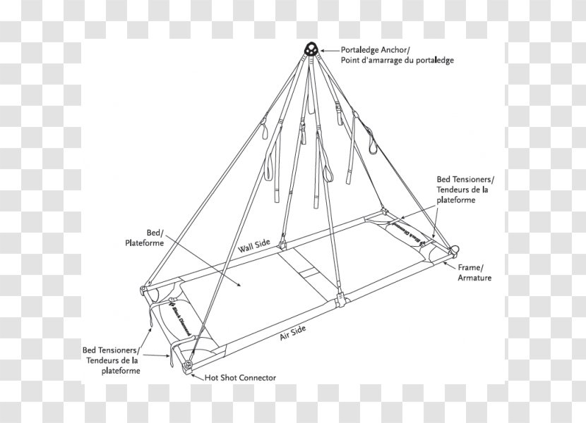 Triangle Drawing Point - Black And White Transparent PNG