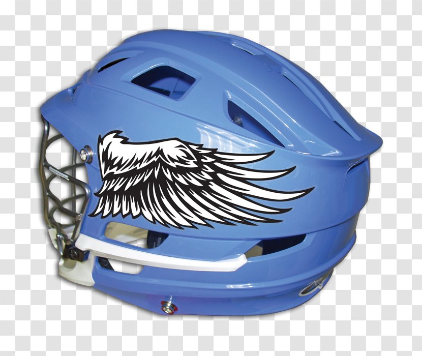 Bicycle Helmets Lacrosse Helmet Motorcycle Ski & Snowboard - Cobalt Blue Transparent PNG