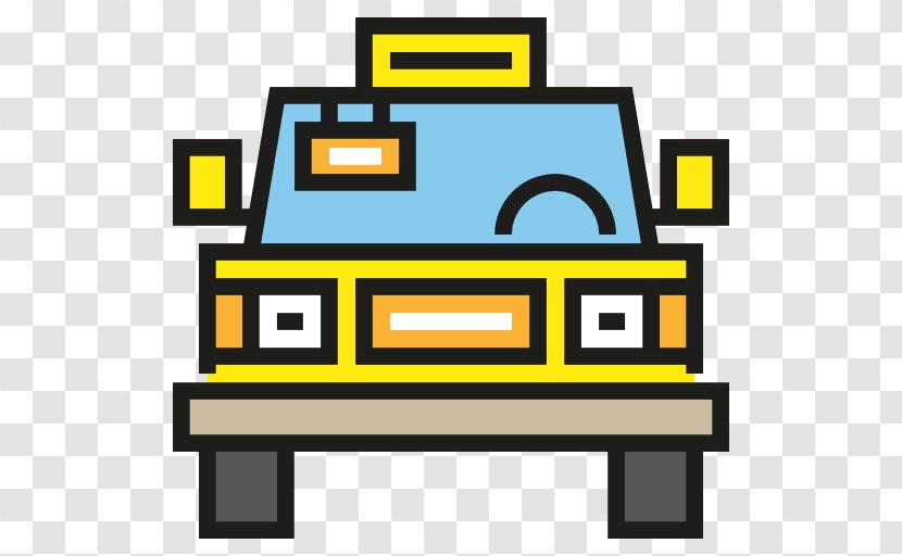 Taxi Car Icon - Transport Transparent PNG