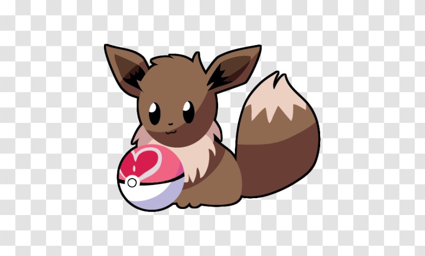 Pokémon HeartGold And SoulSilver GO Eevee Poké Ball - Cattle Like Mammal - Pokemon Go Transparent PNG