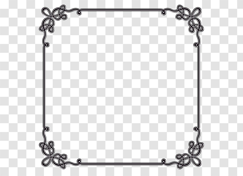 Borders And Frames Microsoft Word Clip Art - Office 2007 - Invitations Decorative Transparent PNG