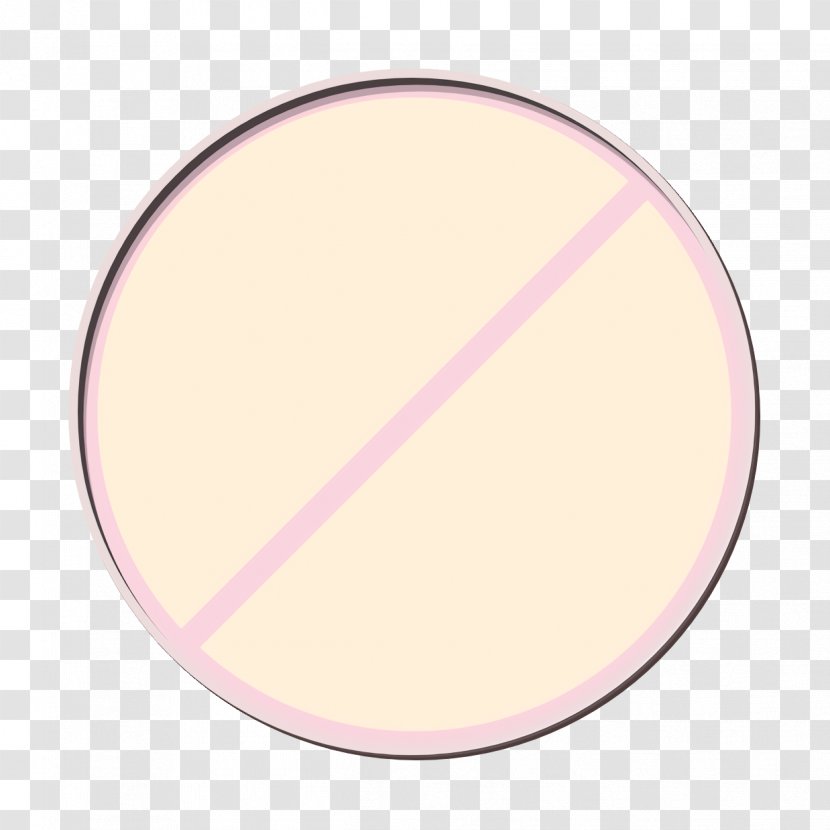 Cancel Icon Forbidden Essential - Lilac - Ceiling Beige Transparent PNG