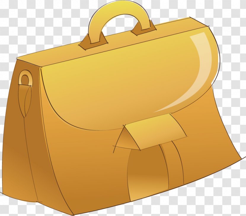 Handbag Drawing Vector Graphics Briefcase - Cartoon Transparent PNG