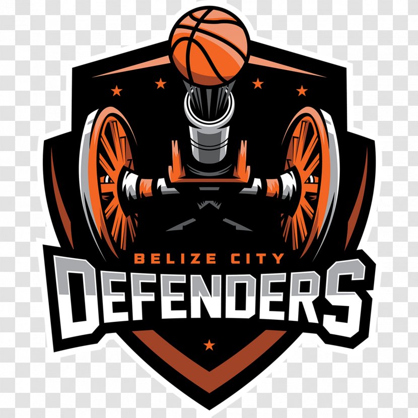 Belize City San Pedro Town Summit University Defenders Men's Basketball Logo - Label Transparent PNG