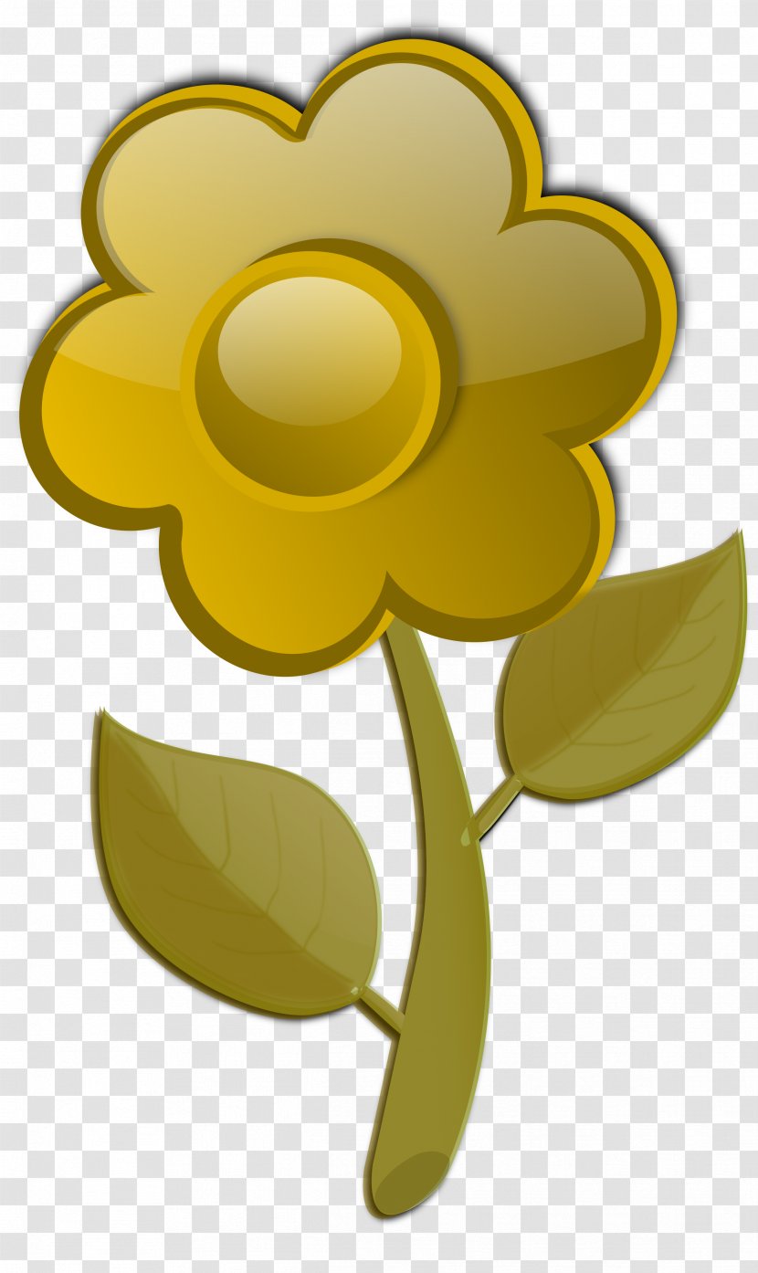 Flower Clip Art - Plant Stem - Clipart Transparent PNG