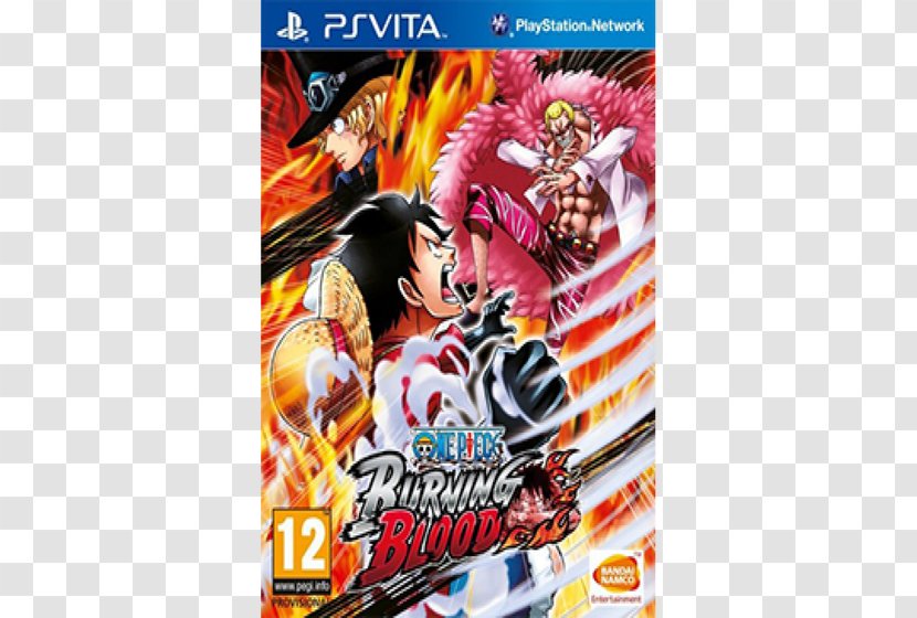 One Piece: Burning Blood PlayStation 4 Pirate Warriors 3 Vita - Action Figure - Fighting Game Transparent PNG